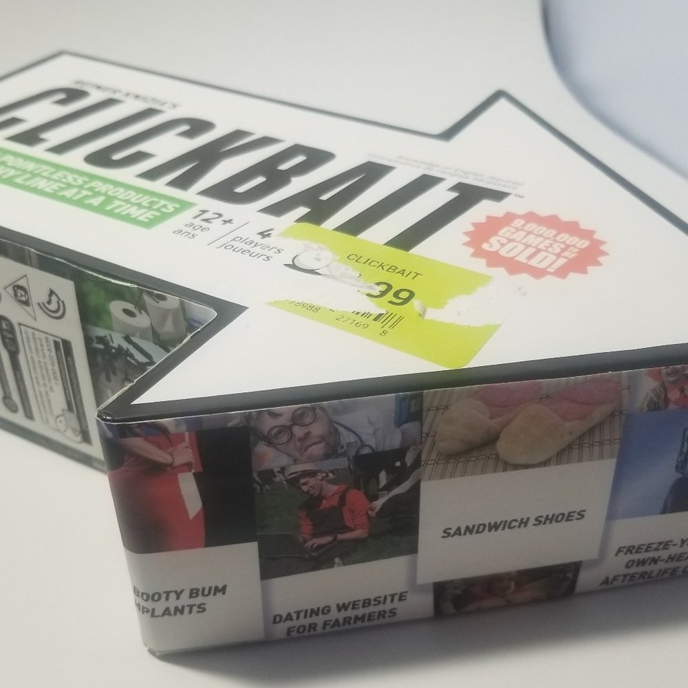 Clickbait game. Great for Boomers, Millennials and Gen Z!
